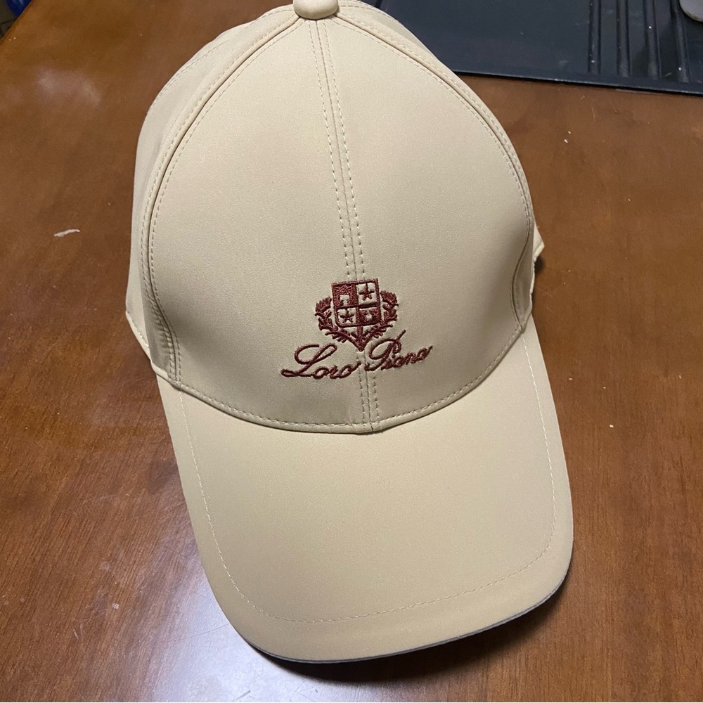 Loro Piana Tan Baseball Cap